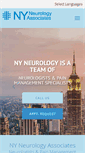 Mobile Screenshot of nyneurologists.com