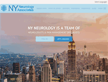 Tablet Screenshot of nyneurologists.com